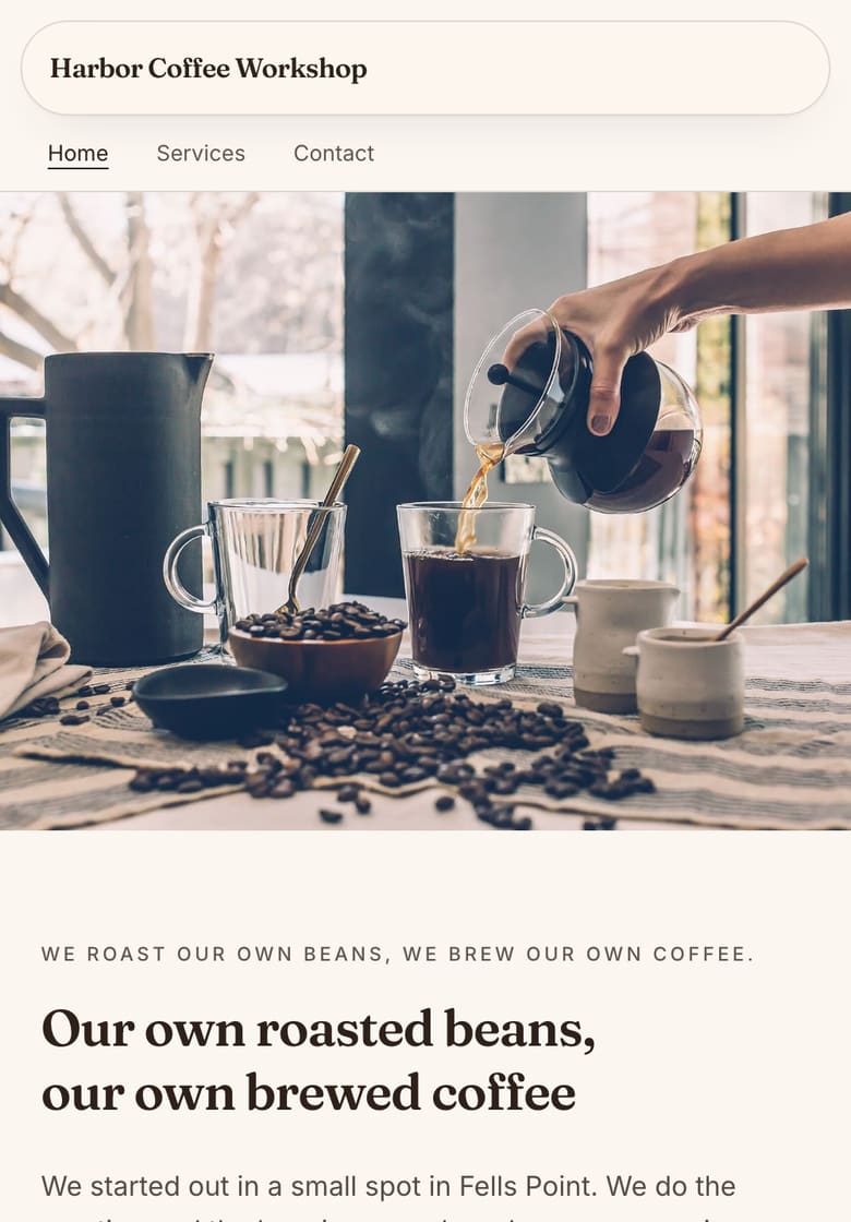 Harbor Coffee Workshop
