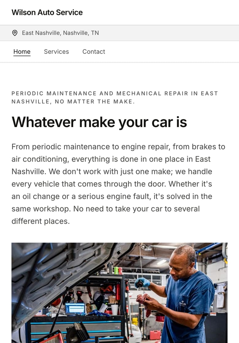 Wilson Auto Service